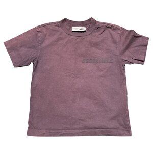 Fear Of God Essentials Mauve T-Shirt Short Sleeve Crewneck Casual Wear